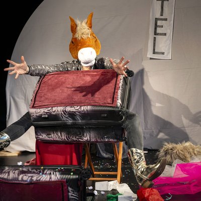 Pony im Koffer, Theater die exen | Foto: Lutz Edelhoff